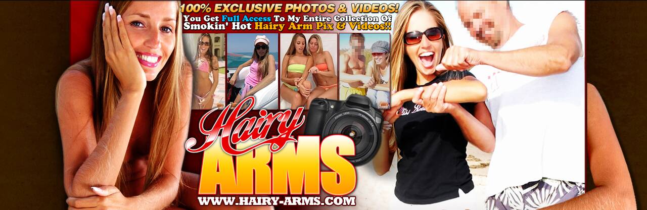 Hairy Arms porn site for lovers of hairy female forearms